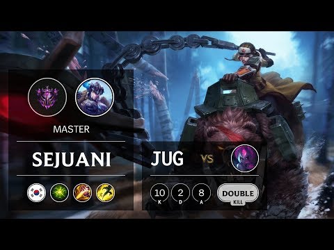 Sejuani Jungle vs Evelynn - KR Master Patch 9.11