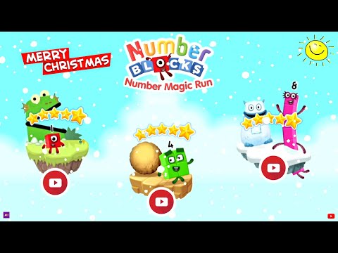 Numberblocks - Full Episode With Numberblocks Magic Run | Merry Christmas🎄🎁