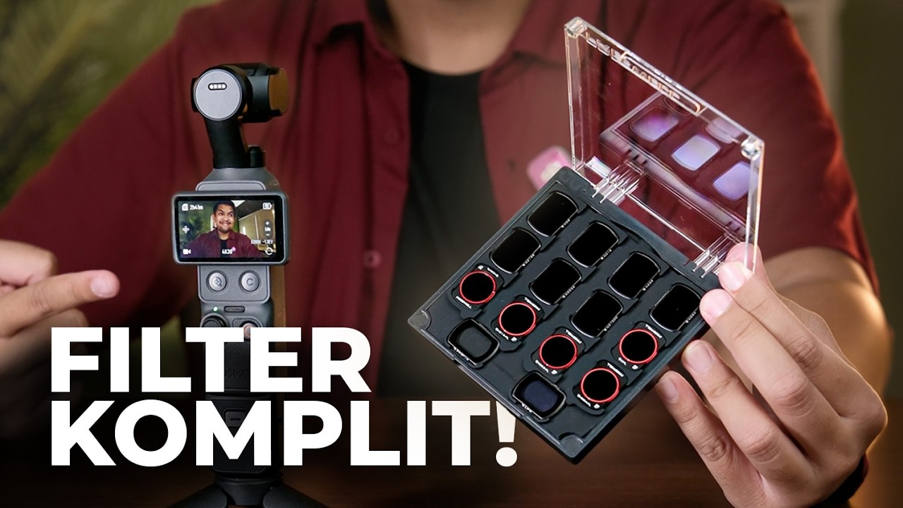 Pengguna DJI Pocket 3 & Pocket 4 Wajib Punya | Freewell Filter