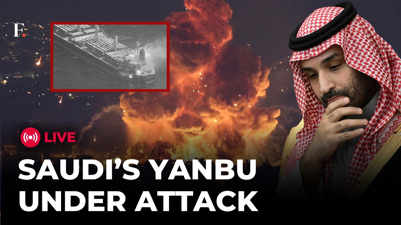 6 Houthi Missiles Intercepted Over Saudi Arabia | Why Yanbu Is A Key Target? | LIVE