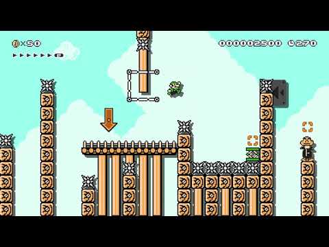 ★Super Sky Platforming★ by Mocolucus 🍄 Super Mario Maker 2 ✹Switch✹ #auz