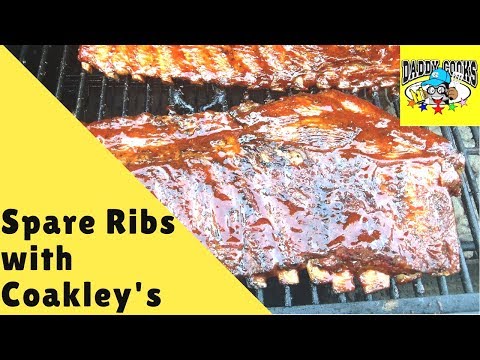 Pork Spare Ribs with Coakley's BBQ Sauce