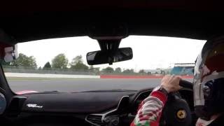 Marc Gené drives my 458 Speciale on the Silverstone GP circuit