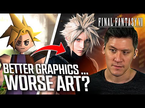 Why FF7 Remake Trilogy Is Artistically Worse Than The Original