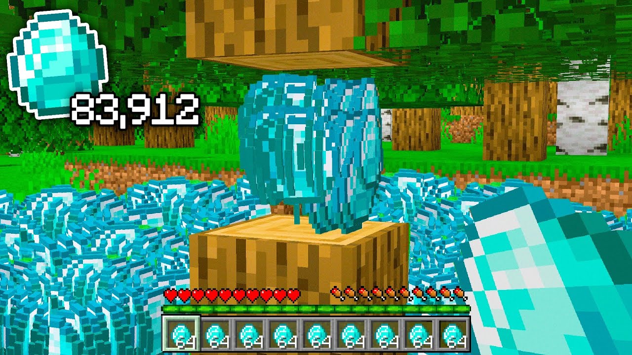 TODOS OS DROPS SÃO ALEATÓRIOS NO MINECRAFT!!