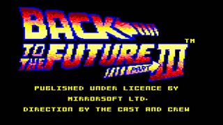 [Amstrad CPC] Back To The Future III - Longplay