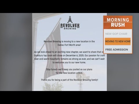 North Texas brewery announces it will move to a new space