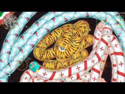 Wormate.io - Awesome moments - Epic Funny kill - wormateio best gameplay - 😱