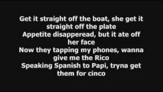 Rick Ross - Off The Boat [feat. French Montana] (Prod. By Lex Luger) (Lyrics)