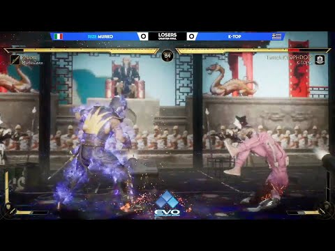 Mortal Kombat 11: RIZE Murko vs K-Top -  Losers Quarterfinal - EVO 2021 Online