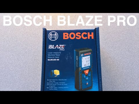 Bosch Blaze Pro Laser Measure GLM165-40