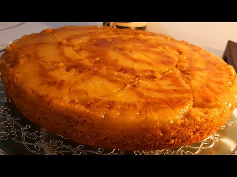 #كيك_صحي_بدون بيض،بالاناناس معلك وسهل #BizcochoSaludable #الطبخ  #cooking