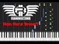 Rammstein - Mein Herz Brennt (  ) (ORIGINAL MIDI ...