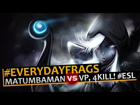 MATUMBAMAN (Drow Ranger) vs VIRTUS PRO, ULTRA KILL! #ESL2014