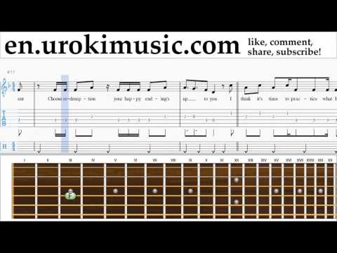 Guitar lessons Kesha - Learn To Let Go Sheet Music Tutorial um-i352