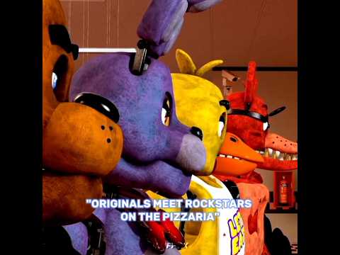 Originals VS rockstars ⚔️ || #fivenightsatfreddys #fnaf #edit #fnafedit #explore #viral #shorts