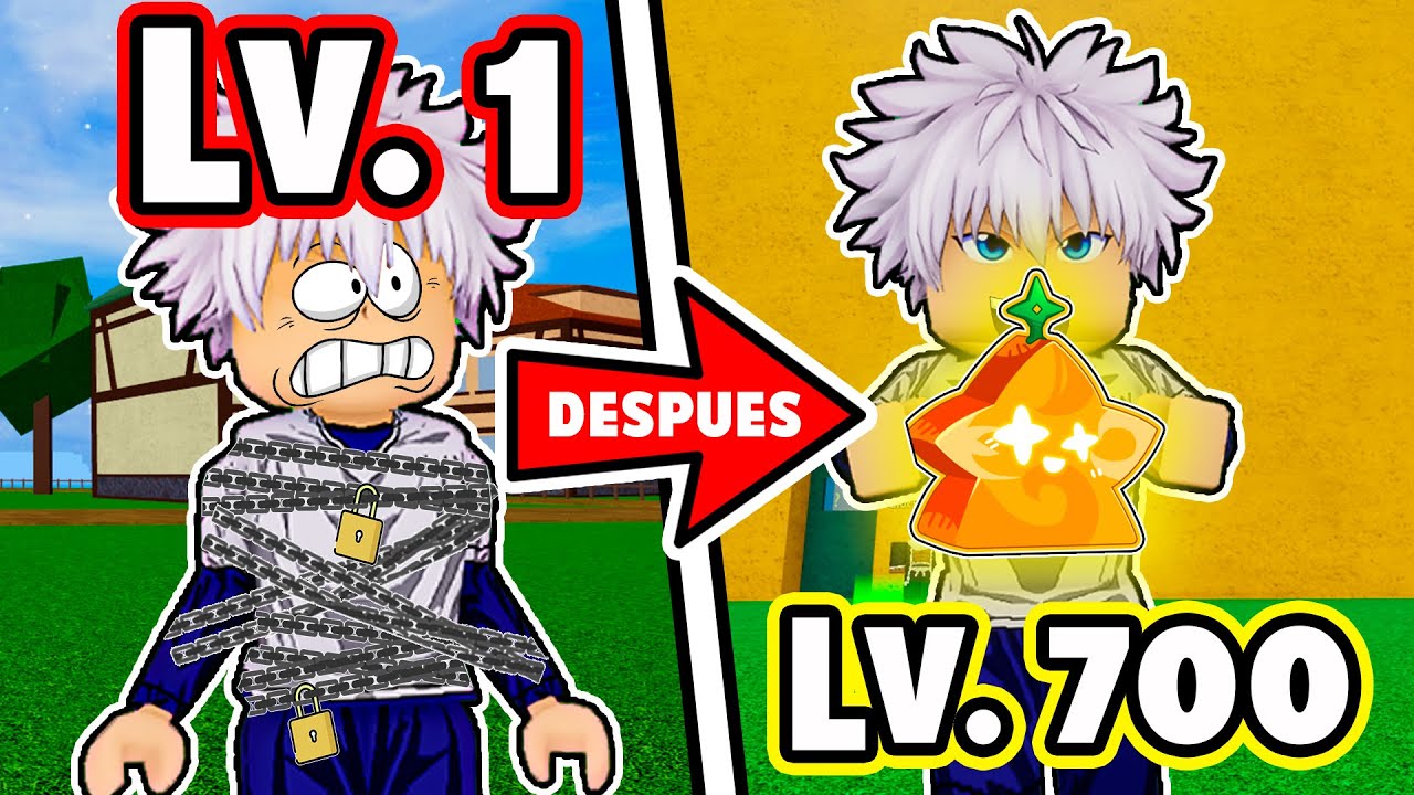 Blox Fruits 1 al 700 PERO SIN MOVERME