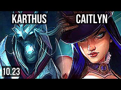 KARTHUS & Thresh vs CAITLYN & Lux (ADC) | 6/1/11 | NA Grandmaster | v10.23