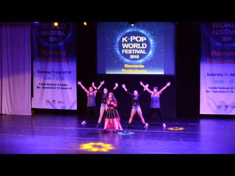Adina Yasmin si Trouble Crew at K-pop World Festival 2015 - Romania Preliminary
