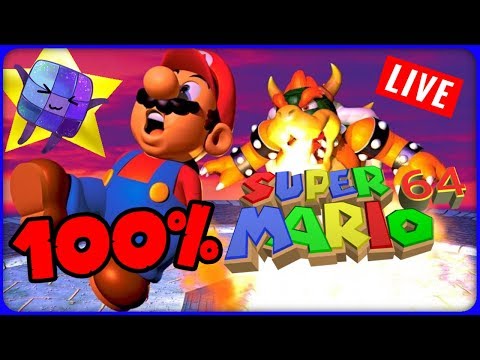 🔴 100% SUPER MARIO 64! HYPE!