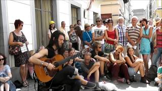 Estas Tonne at the Pflasterspektakel in Linz Austria