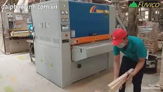 Máy chà nhám thùng 1300mm có trục bào