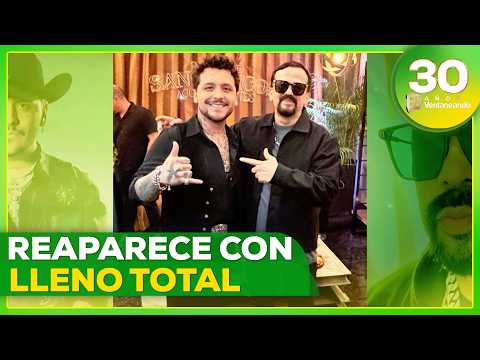 ¡Christian Nodal reaparece en Aguascalientes tras la polémica con Ángela Aguilar! 😱 | Ventaneando
