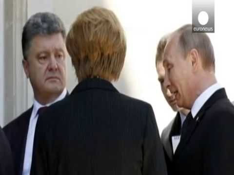 POROSHENKO DHE PUTIN TAKOHEN SOT PER TE DISKUTUAR NE LIDHJE ME LUFTEN NE UKRAINE LAJM