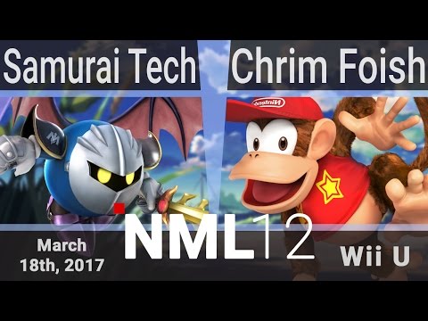 No Man's LAN 2017 - TFC.Samurai Tech (Meta Knight, Sonic) vs EGE.Chrim Foish (Diddy) - Pools