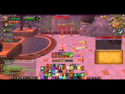 Jullianne Warlock level 90 dummy training testing Single target