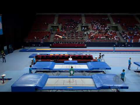 ARTHUR Claire (AUS) - 2017 Trampoline Worlds, Sofia (BUL) - Qualification Trampoline Routine 1