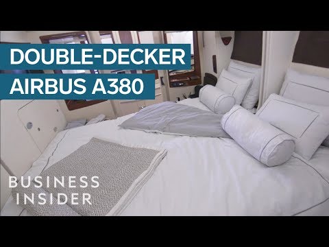 First, Business, And Economy Class On A Double-Decker Airbus A380