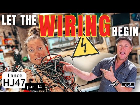 LEARNING HOW TO RE-WIRE A CAR | HJ47 LANDCRUISER