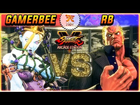 SFV AE ✪ GAMERBEE (Cammy) vs RB (Urien) | FT5 Set ✪ SF5 TenSFV