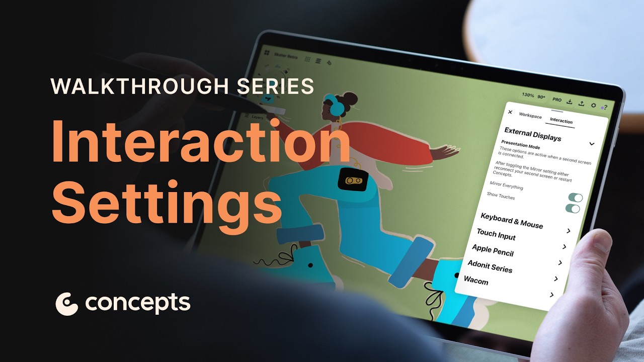 Walkthrough Series: Interaction Settings