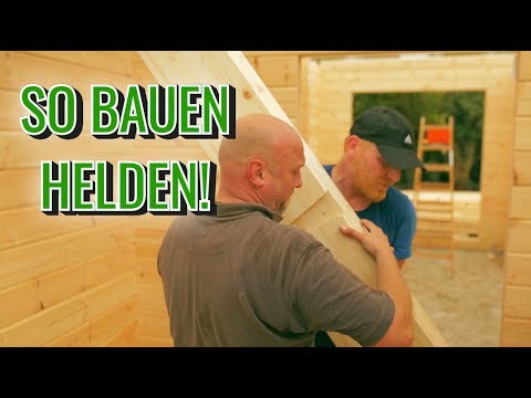 SO bauen HELDEN! - Nordic-Haus Richtmeistermontage, Teil 2