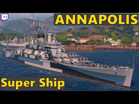 Annapolis - Super Des Moines | World of Warships