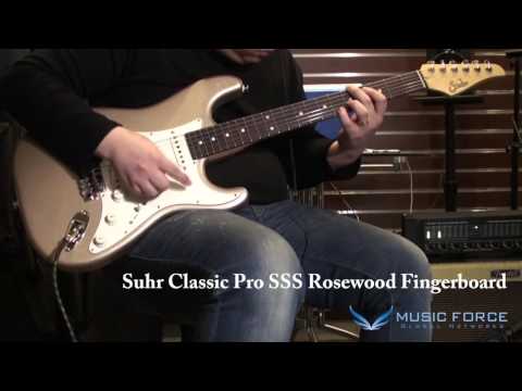 Fender 65 Reissue Strat & Suhr Classic Pro & Don Grosh Retro Classic Standard - Stroke Sound Test