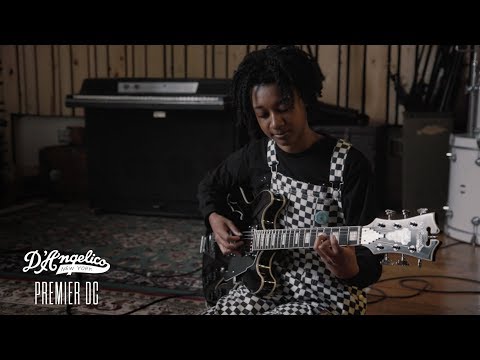 D'Angelico Premier DC Semi-Hollow Double Cutaway with Stairstep Tailpiece image 5