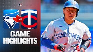 Blue Jays vs. Twins Game Highlights (5/2/26) | MLB Highlights