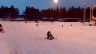 preview picture of video 'Snowcross Skotercross 2009-04-09'