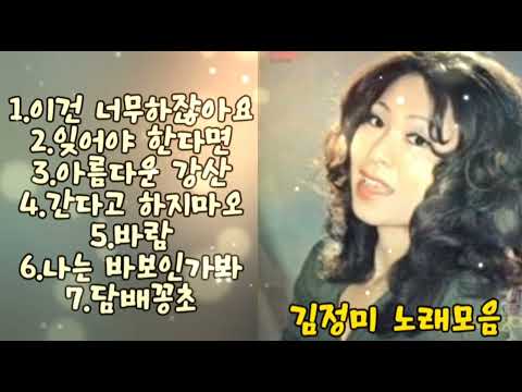 김정미 노래모음
