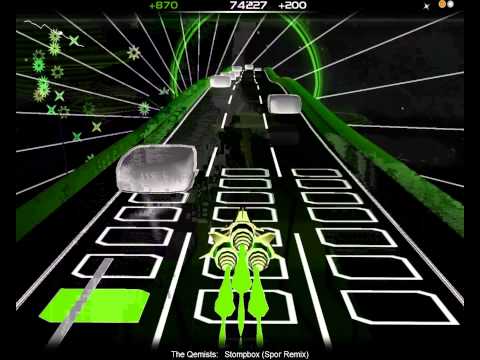 Audiosurf [The Qemists - Stompbox (Spor Remix)] [IronMode]