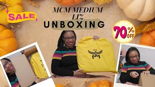 I SCORED AN MCM LIZ TOTE FOR 70% OFF!!| UNBOXING| Moknowsbeauty 