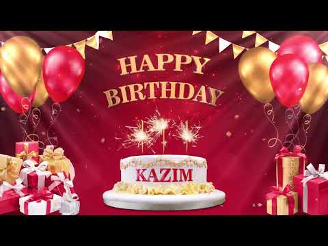 KAZIM | İYİKİ DOĞDUN 2021 | Happy Birthday To You | Happy Birthday Songs 2022