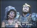 Luciano Pavarotti - AIDA - Act 3 Duo - Pur ti ...