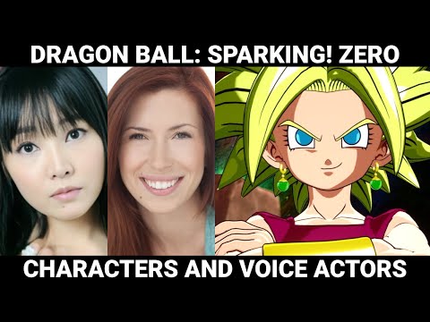 DRAGON BALL: Sparking! ZERO | Characters and Voice Actors (English and Japanese)