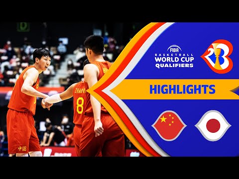 China - Japan | Highlights - #FIBAWC 2023 Qualifiers