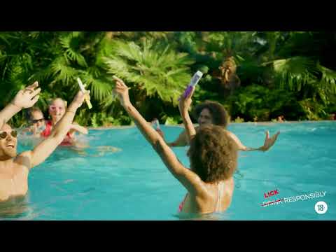 24 ICE Frozen Cocktails Summer Campaign - Pool party - Freeze the fun