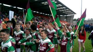 preview picture of video 'Féile 2014 - Kiltale u14s introduced in The Athletic Grounds Armagh'